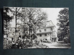 Képeslap,Mátra,Mátraháza, MÁV vasutas SZOT üdülő,szálló látkép, részlet, 1965-