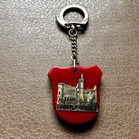 Dubrovnik Régi kulcstartó, vintage kulcstartó a 60/70-es évekből, régi kulcskarika, kulcs tartó
