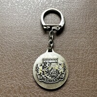 Bajorország Régi kulcstartó, vintage kulcstartó a 60/70-es évekből, régi kulcskarika, kulcs tartó