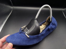 Tod's Blues Suede Bow Scrunch (eredeti ) női 38  24,5 cm luxus bőr balerina cipő