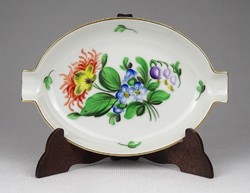 1S112 Virág mintás Herendi porcelán hamutál