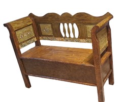 Karosláda , lóca,pad  ,felnyitós láda 120 cm
