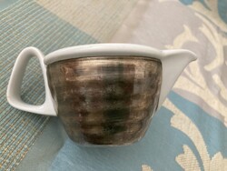 Extrém ritka WMF Art Deco  ezüstözött tejes kiöntő