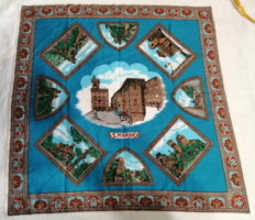 S. Marino, souvenir, emlék, kendő, bandana, fejkendő