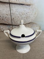 Schlaggenwald Porcelain Sauce Boat Mihály Láng Budapest A82