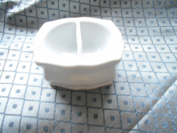 Biedermeier  porcelán asztali sótartó