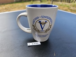 T1735 Vasutasok szakszervezete bögre