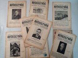 SZÉKELYSÉG  -  FOLYÓIRAT  -  11 PÉLDÁNY  -  30-AS ÉVEK