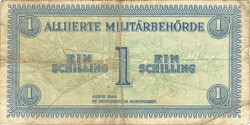 1 schilling Militarbehörde 1944 Ausztria 2.