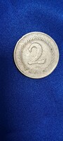 2 Forint 1957. Kádár címeres.  (k-32)