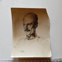 ZA533.7-Régi fotó  Pándy Lajos festőművész I.vh -1915  Kolomea -Csernovitz Bukovina - korabeli fotó