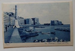 ZA537.7  Olaszország  -Nápoly - Via Partenope - 1930k   régi képeslap