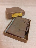 Régi Angol nyelvű oxford szent biblia bőrkötésben saját dobozában aranyozott szélű indiai papírlapon