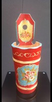 Vintage kézzel festett tároló, esernyőtartó ALKUDHATÓ Art deco design