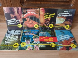 17 db ritka Népszava krimi füzet az 1980-as és 1990-es évekből