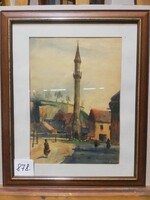 ZÁMBÓ KORNÉL Eger Minaret 1958. 878.