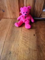 Rózsaszín maci plüss figura, alkudható
