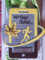 Virtuál futok 5.25km érem