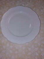 Herendi fehér porcelán, tortás tál, kínáló, asztal közép
