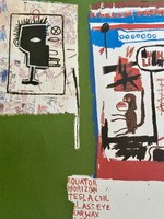 Jean-Michel Basquiat saját gyűjteményből + hologram