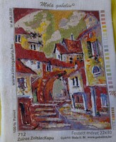 Tű goblein 30x22cm keret nélkül