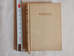200 Forintos ládám - Könyv VALLOMÁS Szerelmes versek VAS István 1957 Móra kiadó BP