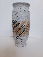 Retro vintage midcenturymodern Gorka Lîvia váza 26 cm zsűrizett iparművészeti