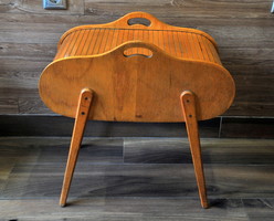 Design  rolós kis szekrény, 1960as évek