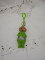 Teletabi 1996  ritka 14 cm gumi kulcstartó, tároló