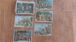 (K) Régi gyűjthető Liebig's kártyák egyben