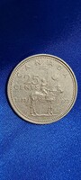 100 éves A kanadai királyi rendőrség Kanada 25 cent, 1973  (k-98)