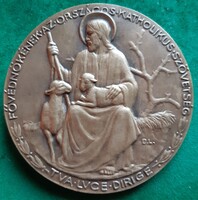 Berán Lajos: Csernoch János bíbornok, hercegprímás, esztergomi érsek, 1924, érem