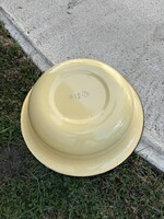 32 cm hibàtlan pogácsás pogácsástál  tál paraszttál Zománcos Zománcozott nosztalgia darab paraszti