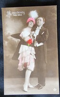 Cca. 1913 FEDÁK SÁRI DIVA PRIMADONNA + RÁTKAI MÁRTON PHOTO POSTCARD 