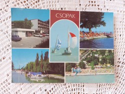 Retro képeslap Csopak