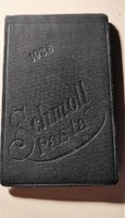 SCHMOLL Paszta 1938-as naptár, hibátlan