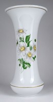 1S457 Nagyméretű fedeles Rába - Hollóházi porcelán váza 31.5 cm