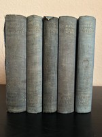 5 kötet a Filléres Klasszikus Regények sorozatból (1932-1935) Est Lapkiadó / Pesti Napló