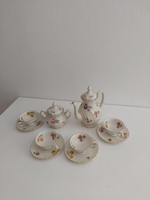 Thomas Ivory porcelán kávéskészlet  4 db csészével