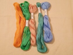 Hímző fonal TEMA 5db egyben hímzőfonal