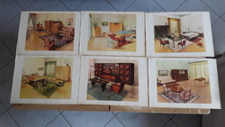 EZ IS FÉLÁRON - 1958.-Szobabelsők, 80 lap - Szeiffert -Pomogáts: Bútormintalapok