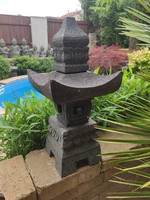 Kő lámpás Bali szigetéről.