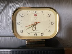 Alarm clock Shanghai China Diamond vintage gold-plated alarm clock