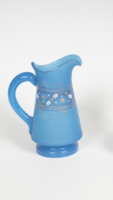 Biedermeier kalcedon üvegkancsó
