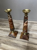Márvány gyertyatartó 20cm