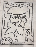 Ismeretlen 20.századi Művész: Önarckép