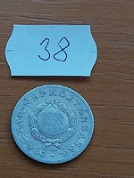MAGYAR NÉPKÖZTÁRSASÁG 1 FORINT 1968  ALU.  38