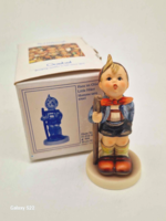 Hummel Goebel figura TMK6 16 2/0 Little hiker túrázó kisfiú 10cm