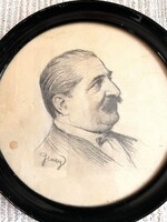 Jeney, Devich portrék, egyedi ceruzarajzok, grafikák, neves magyar festőktől