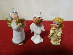 Három darab angyalka figura, magassága 5,5 - 6 cm. Emi
